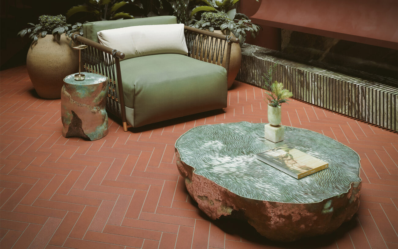 Ita Table Itá Patine Outdoor Side Table - Myface